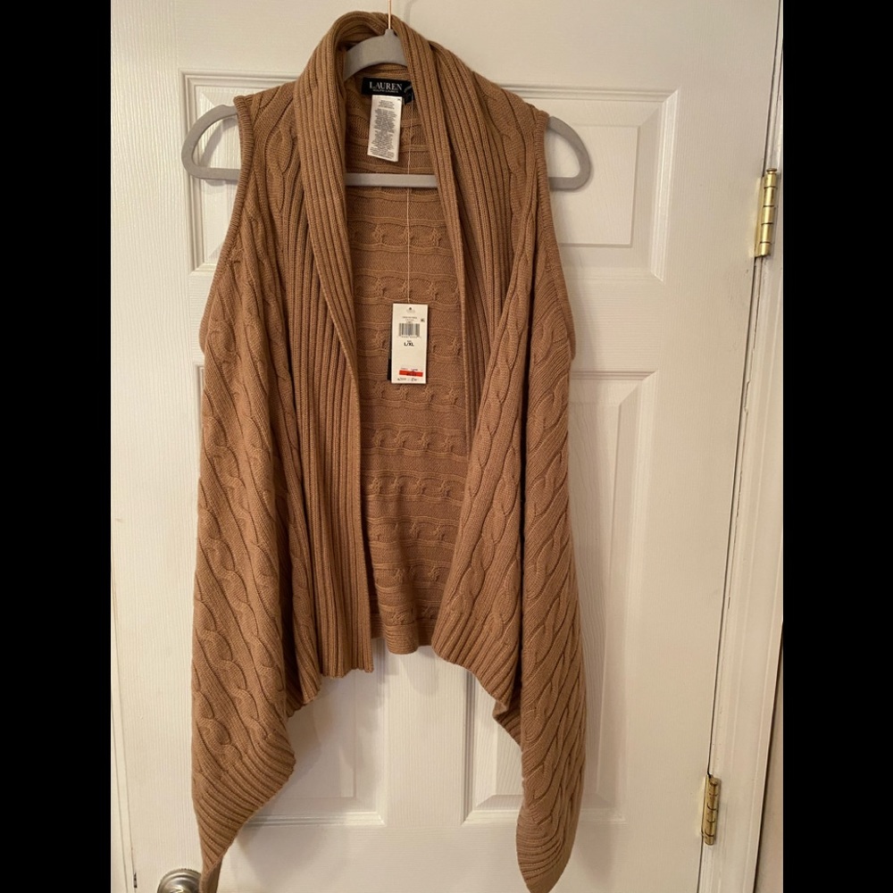 Macys Lauren by Ralph Lauren Sweater Vest size XL